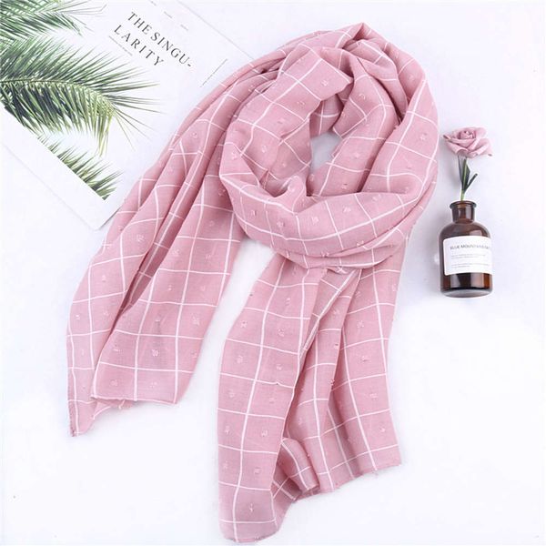 plaid cotton hemp women spring and autumn thin silk scarf warm neck winter korean long solid color shawl versatile, Blue;black
plaid cotton hemp women spring and autumn thin silk scarf warm neck winter korean long solid color shawl versatile, Blue;black