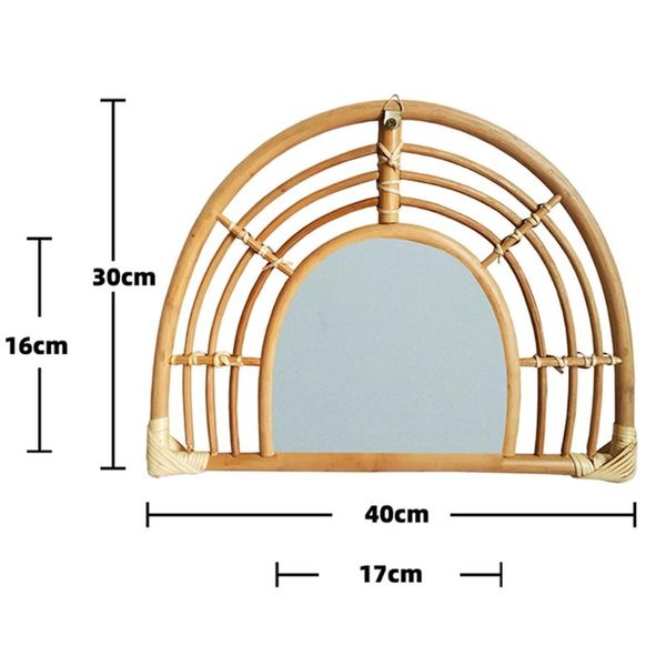 mirrors 55kf rattan wall mirror innovative art decor dressing makeup for entryways washrooms living rooms
mirrors 55kf rattan wall mirror innovative art decor dressing makeup for entryways washrooms living rooms