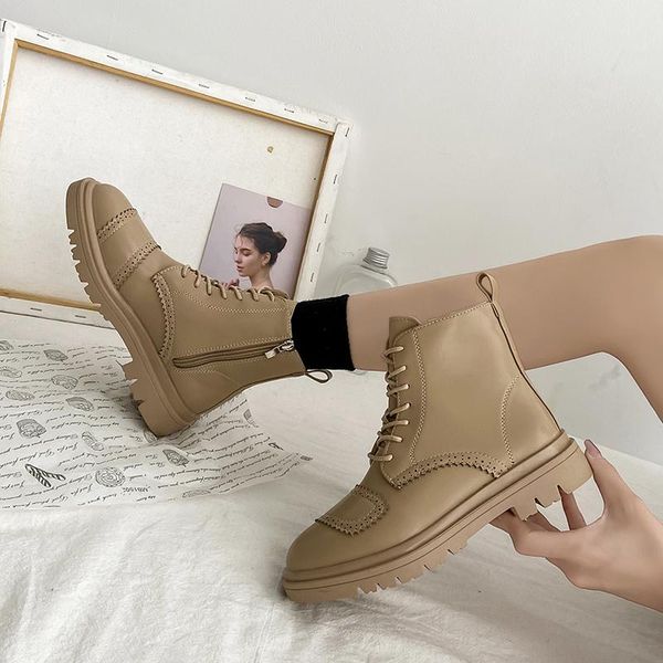 boots white ankle boots-women shoes lace up luxury designer flat heel round toe low 2021 rubber ladies rock fashion autumn, Black
boots white ankle boots-women shoes lace up luxury designer flat heel round toe low 2021 rubber ladies rock fashion autumn, Black