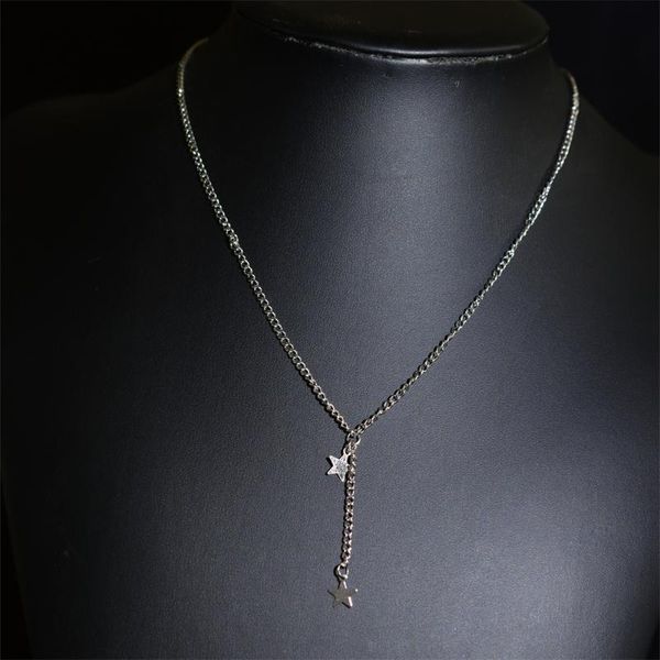 earrings & necklace elegant stars pendant necklaces for women girls temperament trendy style double clavicle fashion jewelry gifts, Silver
earrings & necklace elegant stars pendant necklaces for women girls temperament trendy style double clavicle fashion jewelry gifts, Silver