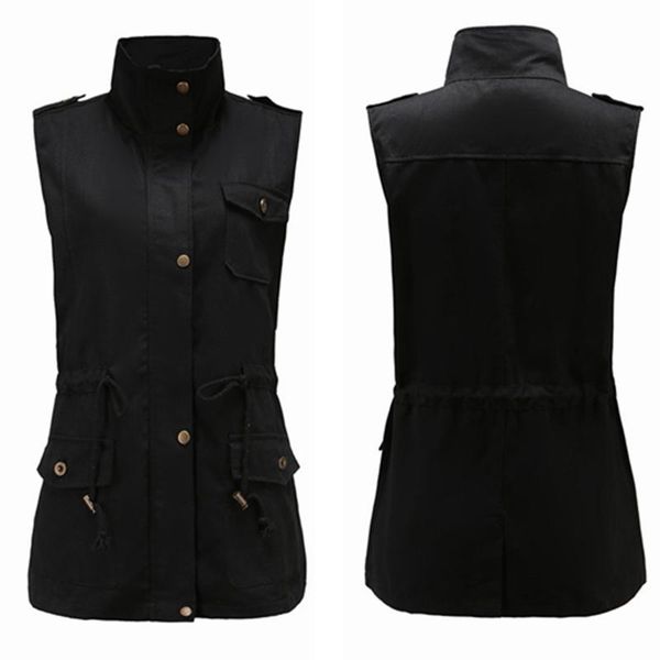 women's vests brand women vest waistcoat thicken autumn winter long jacket casual warm office lady ol sleeveless pockets blazer outerwe, Black;white
women's vests brand women vest waistcoat thicken autumn winter long jacket casual warm office lady ol sleeveless pockets blazer outerwe, Black;white
