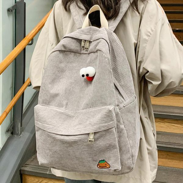 fashion women preppy style soft fabric backpack female schoolbag for teenage girls striped mochila corduroy rucksack
fashion women preppy style soft fabric backpack female schoolbag for teenage girls striped mochila corduroy rucksack