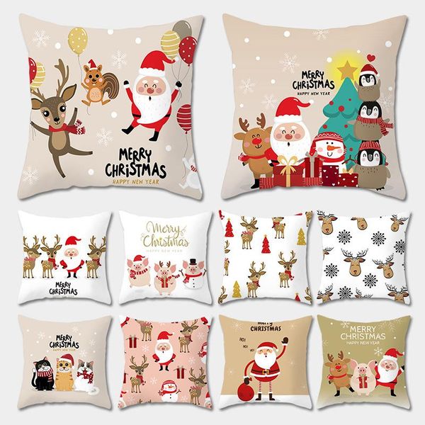 cushion/decorative pillow 2021 christmas santa claus print case polyester home cover xmas decorate bedroom
cushion/decorative pillow 2021 christmas santa claus print case polyester home cover xmas decorate bedroom