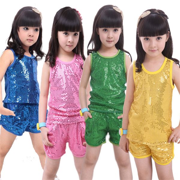 2021 new 2pieces clothing set for children jazz hiphop dancing costumes sequin stage performance clothes ballroom dance vest shorts 62v3, White;black
2021 new 2pieces clothing set for children jazz hiphop dancing costumes sequin stage performance clothes ballroom dance vest shorts 62v3, White;black