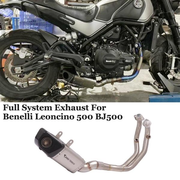 motorcycle exhaust system full escape for benelli leoncino 500 bj500 modified slip on front link pipe carbon muffler db killer
motorcycle exhaust system full escape for benelli leoncino 500 bj500 modified slip on front link pipe carbon muffler db killer