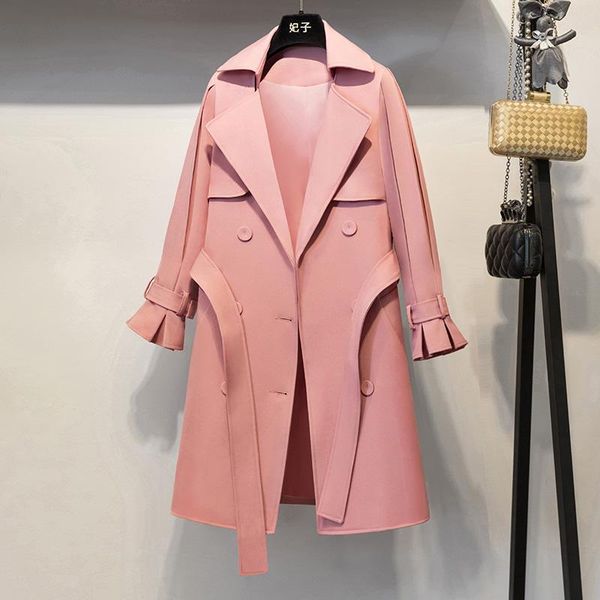 women's trench coats women clothes autumn female jacket coat harajuku pink slim fit leisure fashion temperament korean lace windbreaker, Tan;black
women's trench coats women clothes autumn female jacket coat harajuku pink slim fit leisure fashion temperament korean lace windbreaker, Tan;black