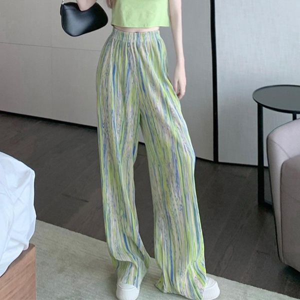 women's pants & capris tie-dye y2k wide legs all-match fashion casual loose streetwear sweet ladies summer elastic high waist trousers, Black;white
women's pants & capris tie-dye y2k wide legs all-match fashion casual loose streetwear sweet ladies summer elastic high waist trousers, Black;white