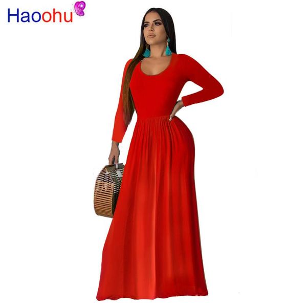 casual dresses causal plus size maxi dress women scoop neck long sleeve fit and flare club party green black pleated vestidos, Black;gray
casual dresses causal plus size maxi dress women scoop neck long sleeve fit and flare club party green black pleated vestidos, Black;gray
