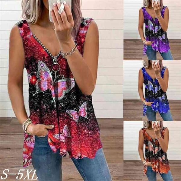 summer fashion casual v-neck zipper loose vest tank plus size pullover women clothing t-shirt 210705, White
summer fashion casual v-neck zipper loose vest tank plus size pullover women clothing t-shirt 210705, White