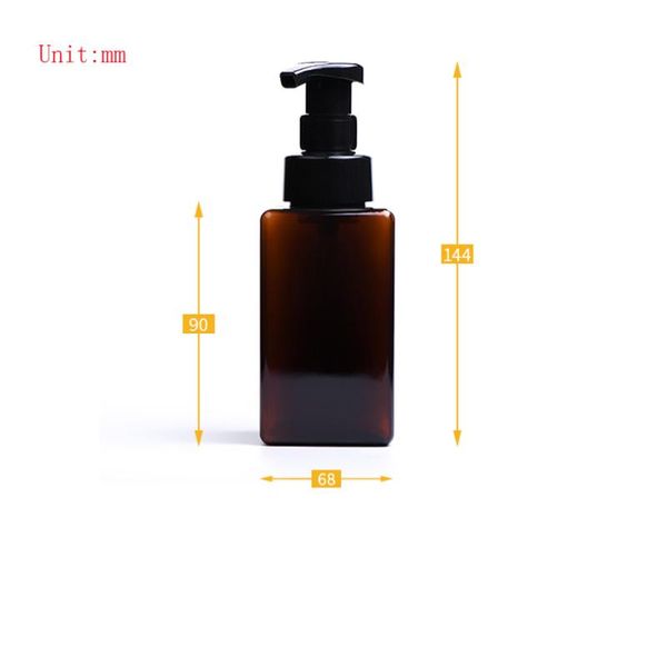 storage bottles & jars 6pc 450ml white clear brown square foam pump travel empty foaming container cosmetic packaging plastic bottle
storage bottles & jars 6pc 450ml white clear brown square foam pump travel empty foaming container cosmetic packaging plastic bottle