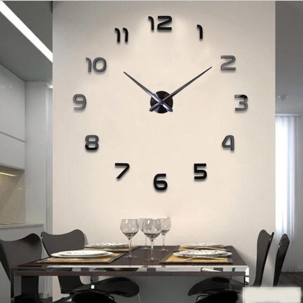 wall clocks acrylic large clock living room 3d diy big size sticker modern design decor home watch
wall clocks acrylic large clock living room 3d diy big size sticker modern design decor home watch