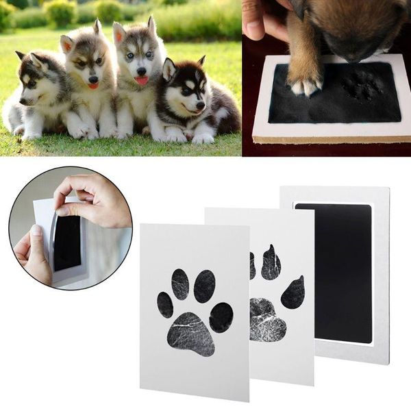 1set baby handprint and footprint ink pads print kits for babies pets refills, Black;red
1set baby handprint and footprint ink pads print kits for babies pets refills, Black;red