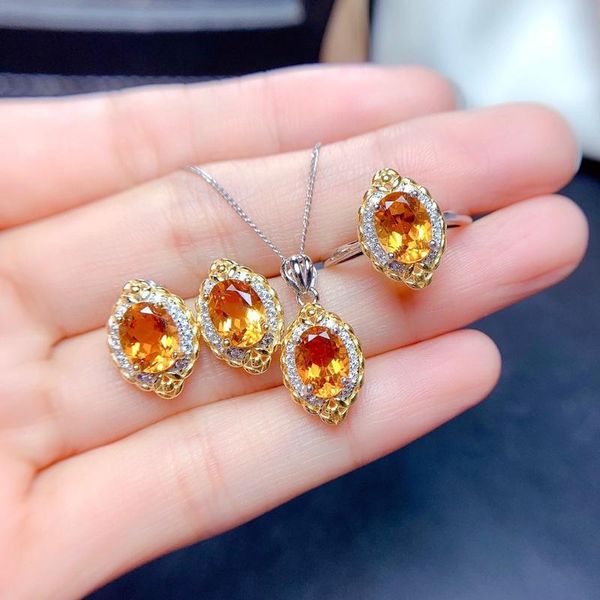 earrings & necklace exquisite 3pcs jewelry luxury shiny oval crystal zircon geometric rhombus rings elegant for women wedding anniversary, Silver
earrings & necklace exquisite 3pcs jewelry luxury shiny oval crystal zircon geometric rhombus rings elegant for women wedding anniversary, Silver