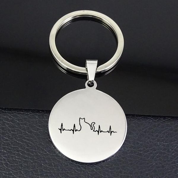 keychains cat pet keychain listing stainless steel jewelry for men and women drop yp7367, Silver
keychains cat pet keychain listing stainless steel jewelry for men and women drop yp7367, Silver