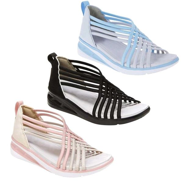 sandals women 2021 ladies fashion casual low-breathable fish mouth shoes roman women's summer outdoor, Black
sandals women 2021 ladies fashion casual low-breathable fish mouth shoes roman women's summer outdoor, Black