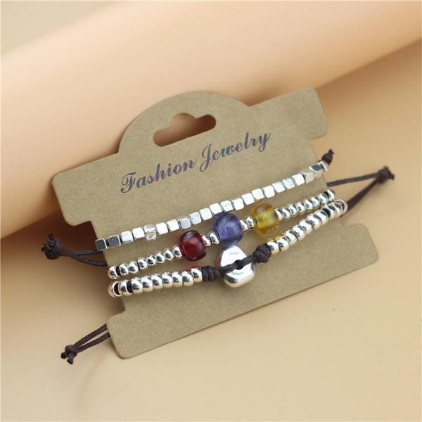 charm bracelets anslow (3pcs/set) fashion jewelry elegant women design color bead girls lovers' friendship bracelet simple party low086, Golden;silver
charm bracelets anslow (3pcs/set) fashion jewelry elegant women design color bead girls lovers' friendship bracelet simple party low086, Golden;silver