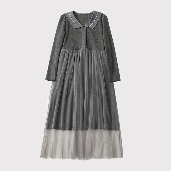 maternity dresses pregnant women dress autumn fold-down collar knitted joint wang sha qun out fashion nobility elegant versatile wholes, White
maternity dresses pregnant women dress autumn fold-down collar knitted joint wang sha qun out fashion nobility elegant versatile wholes, White