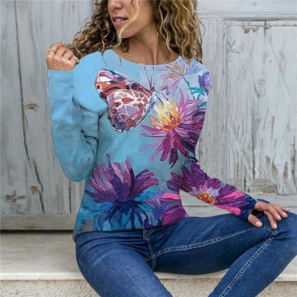 women's t-shirt autumn clothes for women 2021 o neck long sleeve basic tee shirts loose pullover ladies y2k printed harajuku tunic, White
women's t-shirt autumn clothes for women 2021 o neck long sleeve basic tee shirts loose pullover ladies y2k printed harajuku tunic, White