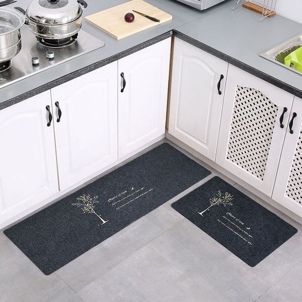 kitchen floor mat entrance water absorption oil antiskid household door long carpet 
kitchen floor mat entrance water absorption oil antiskid household door long carpet