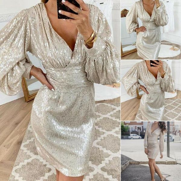 women's bodycon long sleeve shiny sequins mini dress cocktail party evening bikini cover up beachwear swimwear, White;black
women's bodycon long sleeve shiny sequins mini dress cocktail party evening bikini cover up beachwear swimwear, White;black