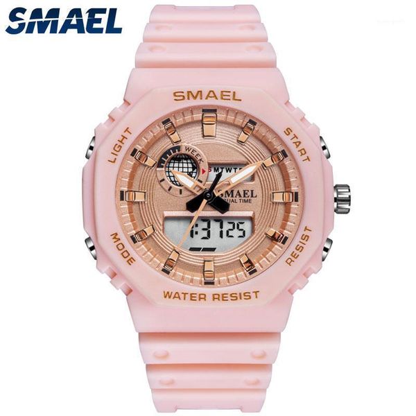 women watches sport waterproof watch kids dual time display digital salarm clock 8037 sports bracelet girls wristwatches, Slivery;brown
women watches sport waterproof watch kids dual time display digital salarm clock 8037 sports bracelet girls wristwatches, Slivery;brown