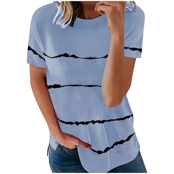 women's t-shirt graphic striped print women summer fashion casual o neck short sleeve plus size tee t shirt camisetas de mujer clothes, White
women's t-shirt graphic striped print women summer fashion casual o neck short sleeve plus size tee t shirt camisetas de mujer clothes, White