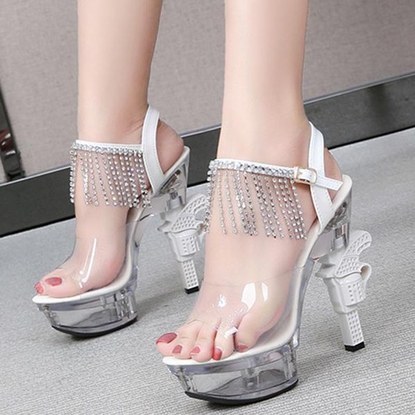 sandals ladies shoe size 34-43 rhinestone women's shoes 2021 heel 14 cm comfortable crystal, Black
sandals ladies shoe size 34-43 rhinestone women's shoes 2021 heel 14 cm comfortable crystal, Black