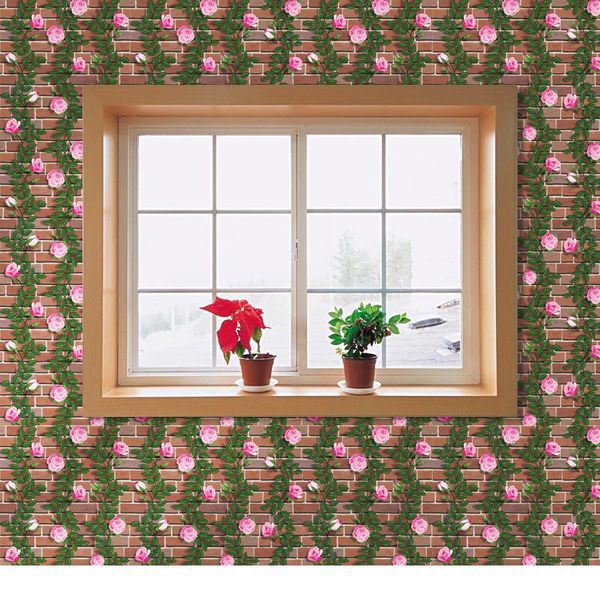 wallpapers 3d brick wall with flowers waterproof pvc self-adhesive wallpaper bathroom living room bedroom home decoration
wallpapers 3d brick wall with flowers waterproof pvc self-adhesive wallpaper bathroom living room bedroom home decoration