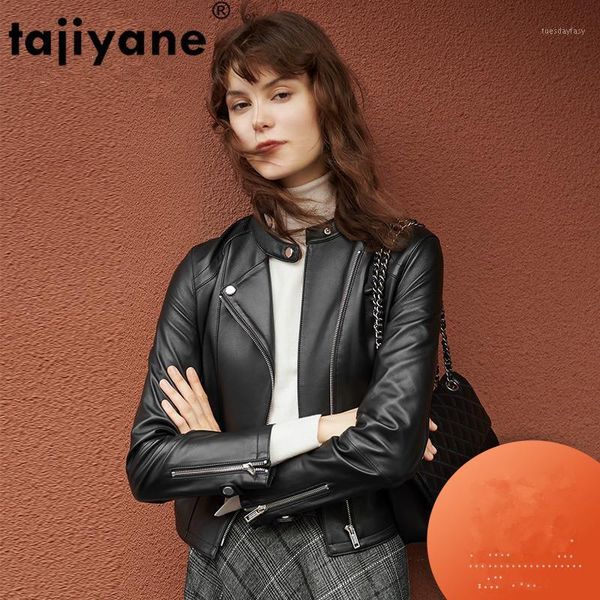women's leather & faux tajiyane 100% sheepskin coat genuine laether women jacket fashion woman coats women's mujeres abrigos 2021, Black
women's leather & faux tajiyane 100% sheepskin coat genuine laether women jacket fashion woman coats women's mujeres abrigos 2021, Black
