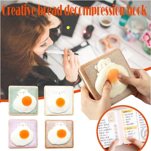 creative squishy soft bread egg bear toy hand book funny cute decompression notebook diary anti stress sensory toys gift
creative squishy soft bread egg bear toy hand book funny cute decompression notebook diary anti stress sensory toys gift