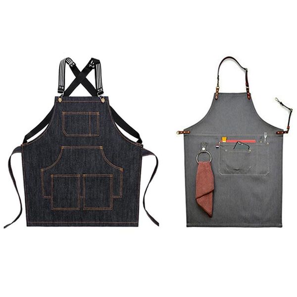 2 pcs cook apron barista bartender chef hairdressing apron anti-dirty overalls, a & b
2 pcs cook apron barista bartender chef hairdressing apron anti-dirty overalls, a & b