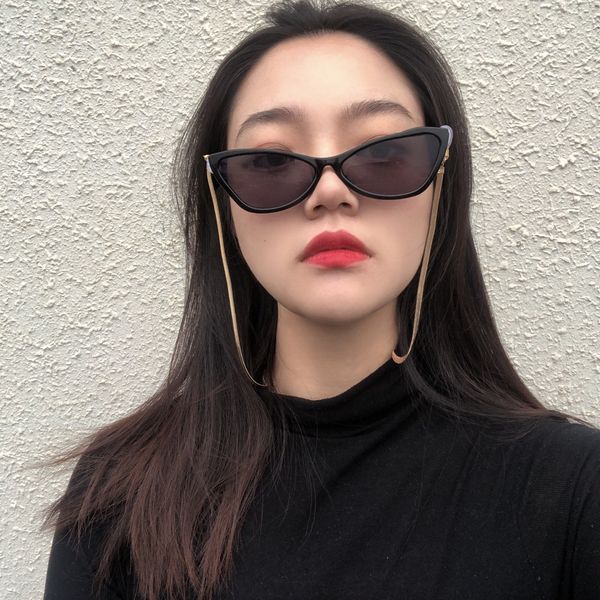 jewelry geometric flat style accessories femininity simple generous snake bone glasses chain, Silver
jewelry geometric flat style accessories femininity simple generous snake bone glasses chain, Silver