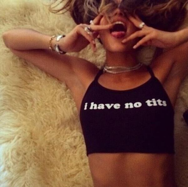 summer crop letters women cami i have no tits printed sleeveless cotton halter tank vest womens clothing, White
summer crop letters women cami i have no tits printed sleeveless cotton halter tank vest womens clothing, White
