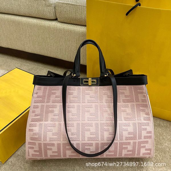 jiatuote 2021 f embroidered canvas stitching leather large capacity shopping portable one shoulder slant span bag
jiatuote 2021 f embroidered canvas stitching leather large capacity shopping portable one shoulder slant span bag