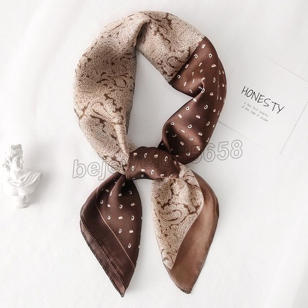 2021 new fashion silk square scarf for women 70*70cm neck hair tie band bag warp soft neckerchief hijab headscarf female foulard scarves, Blue;gray
2021 new fashion silk square scarf for women 70*70cm neck hair tie band bag warp soft neckerchief hijab headscarf female foulard scarves, Blue;gray
