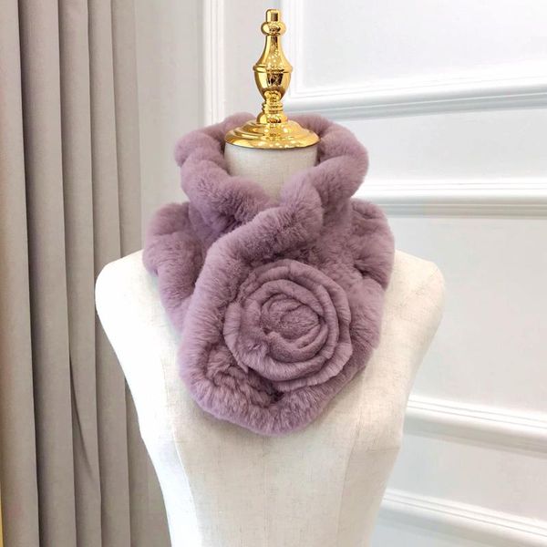 scarves winter women knitted real rex fur scarf warm soft muffler 100% with rose flower, Blue;gray
scarves winter women knitted real rex fur scarf warm soft muffler 100% with rose flower, Blue;gray