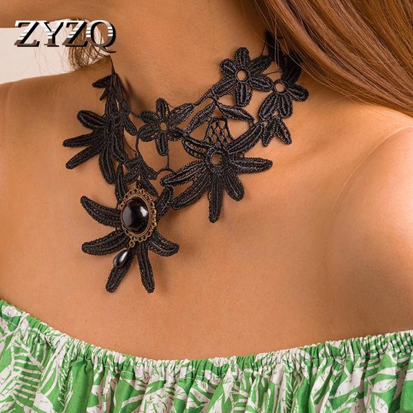 pendant necklaces zyzq gothic fashion black lace short necklace for women personality exaggerated tassel beaded clavicle chain halloween gif, Silver
pendant necklaces zyzq gothic fashion black lace short necklace for women personality exaggerated tassel beaded clavicle chain halloween gif, Silver
