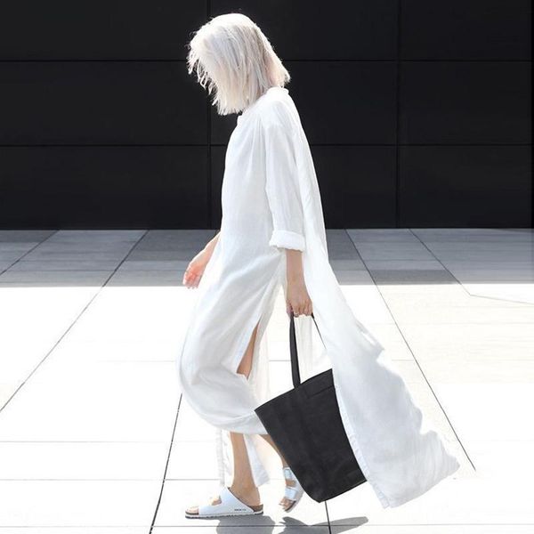 women's swimwear rayon button oversized shirt beach group swimsuit blouse dress with long cardigan, White;black
women's swimwear rayon button oversized shirt beach group swimsuit blouse dress with long cardigan, White;black