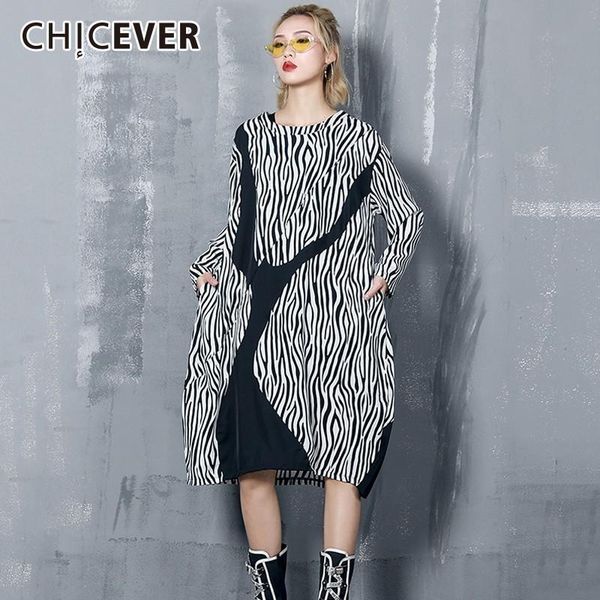 casual dresses chicever chiffon striped female for women o neck long sleeve loose hit colors oversize midi dress fashion clothes, Black;gray
casual dresses chicever chiffon striped female for women o neck long sleeve loose hit colors oversize midi dress fashion clothes, Black;gray