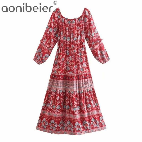 spring bohemian fashion square collar high waist long sleeve printing loose elegant dres urban chic 210604, Black;gray
spring bohemian fashion square collar high waist long sleeve printing loose elegant dres urban chic 210604, Black;gray