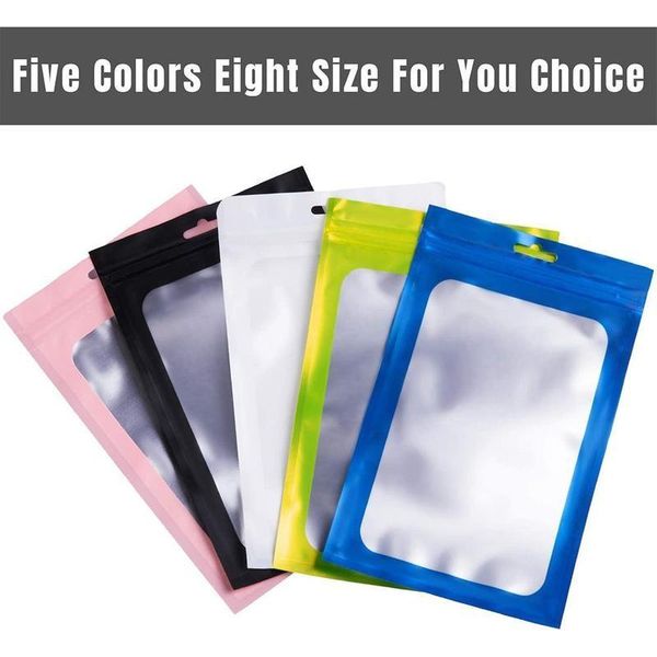 gift wrap 100pcs color aluminum foil window bags christmas gifts pouches pink jewelry nail beauty bracelets package
gift wrap 100pcs color aluminum foil window bags christmas gifts pouches pink jewelry nail beauty bracelets package