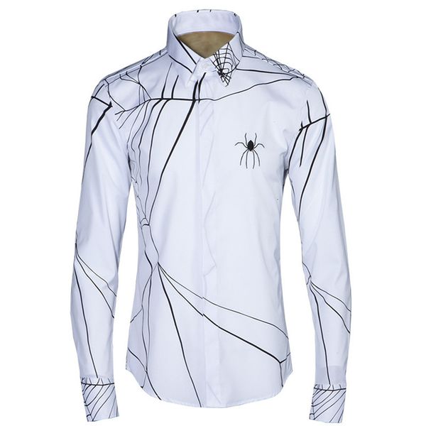 2021 new spring and summer men's spider-net pattern original slim mens shirts fashion quality white shirt male casual chemise hwh2
2021 new spring and summer men's spider-net pattern original slim mens shirts fashion quality white shirt male casual chemise hwh2