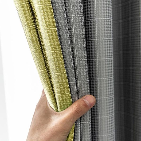 custom curtain nordic simplicity macaron splicing houndstooth shading bedroom livingroom window thick blackout curtain m992
custom curtain nordic simplicity macaron splicing houndstooth shading bedroom livingroom window thick blackout curtain m992