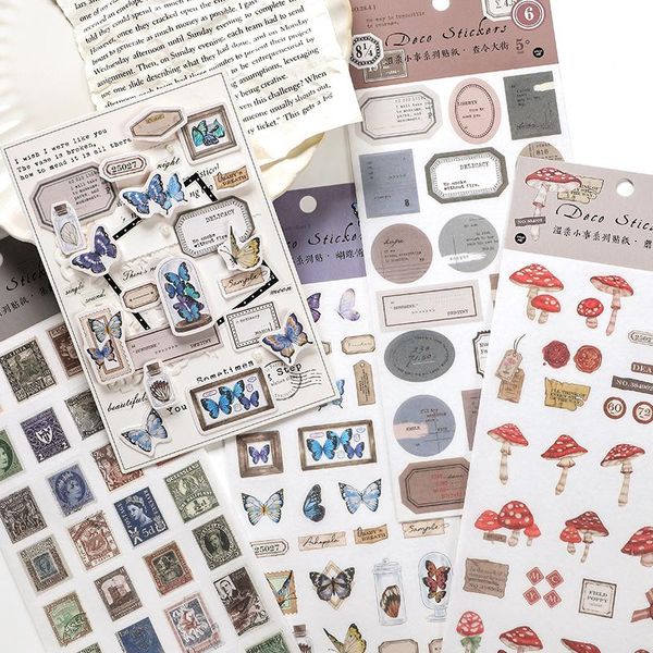gift wrap vintage mushroom butterfly postage stamp label washi paper sticker sheet diy diary decoration scrapbooking
gift wrap vintage mushroom butterfly postage stamp label washi paper sticker sheet diy diary decoration scrapbooking