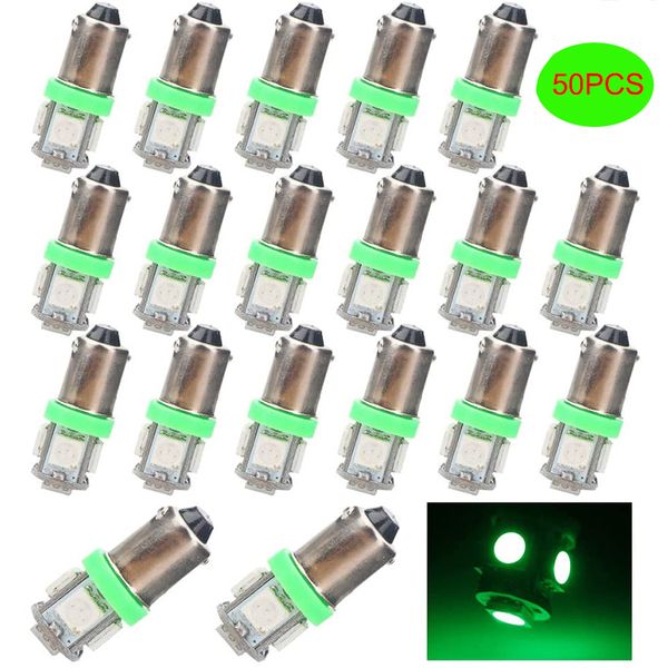 50pcs green ba9s 5050 5smd car led bulbs clearance wedge lights auto instrument license plate lamp side maker light dc 12v
50pcs green ba9s 5050 5smd car led bulbs clearance wedge lights auto instrument license plate lamp side maker light dc 12v