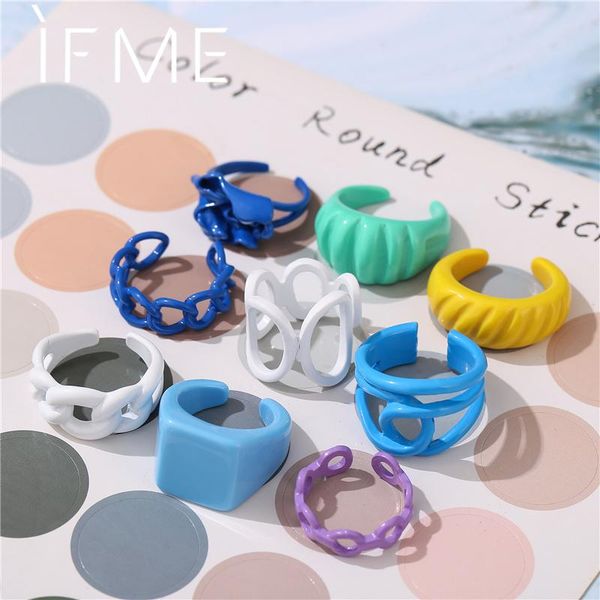 cluster rings if me 9pcs/set aesthetic funky hyperbole geometric irregular metal open for women girl solid color finger ring jewelry, Golden;silver
cluster rings if me 9pcs/set aesthetic funky hyperbole geometric irregular metal open for women girl solid color finger ring jewelry, Golden;silver