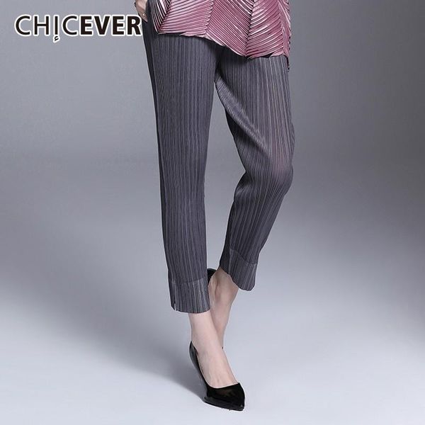 women's pants & capris chicever 2021 spring for women high waist casual loose black ankle-length female fashion clothes, Black;white
women's pants & capris chicever 2021 spring for women high waist casual loose black ankle-length female fashion clothes, Black;white