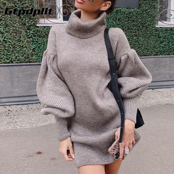 casual dresses gtpdpllt women turtlenecck long puff sleeve knitted pullover sweater dress party winter 2021 khaki white mini, Black;gray
casual dresses gtpdpllt women turtlenecck long puff sleeve knitted pullover sweater dress party winter 2021 khaki white mini, Black;gray