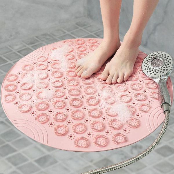 bath mats 55cm non-slip round bathroom mat safety shower plastic massage pad carpet floor drainage suction cup
bath mats 55cm non-slip round bathroom mat safety shower plastic massage pad carpet floor drainage suction cup