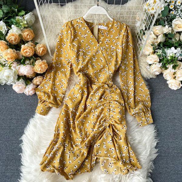 casual dresses lace dress limited zanzea 2021 women's korean v-neck floral bubble sleeve small crowd drawstring irregular ruffle, Black;gray
casual dresses lace dress limited zanzea 2021 women's korean v-neck floral bubble sleeve small crowd drawstring irregular ruffle, Black;gray